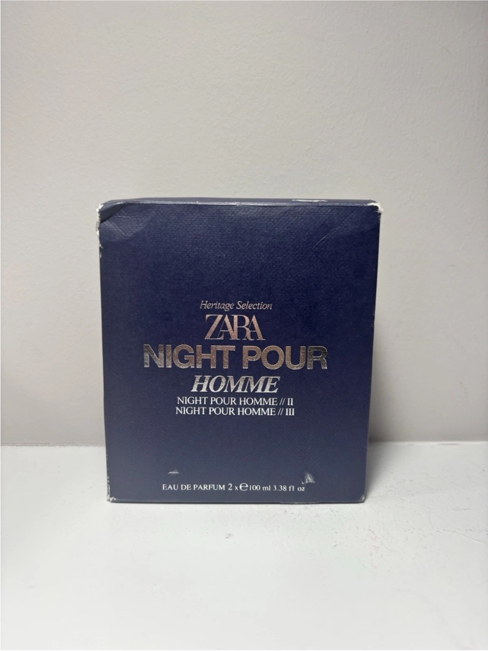 Zara Night Pour Homme II and III Boxed Set EDP 3.38 Fl Oz